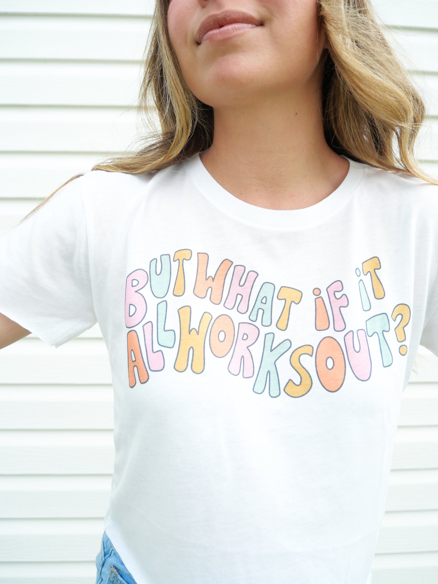 But What If It All Works Out Cropped Tee