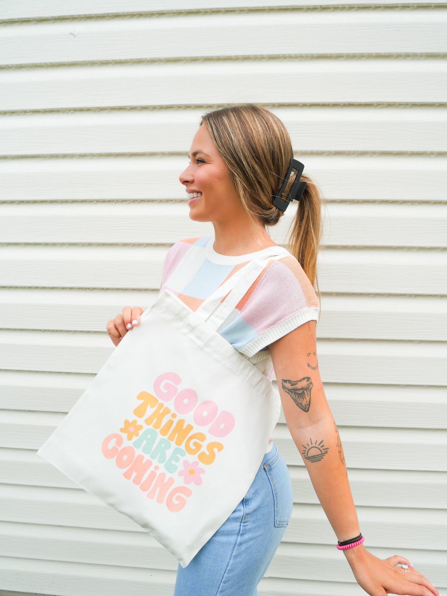 Good Things Are Coming Tote